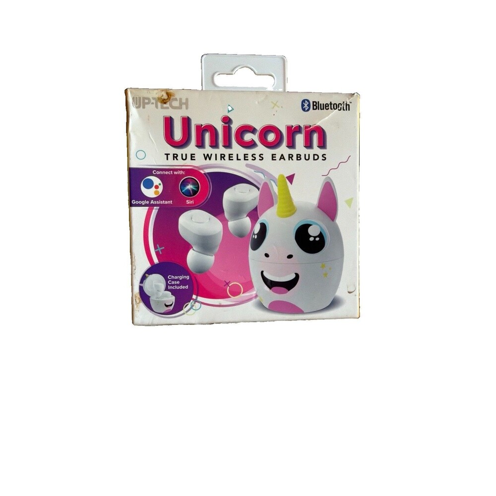 Up-Tech Unicorn Bluetooth Wireless Earbuds New In Box (Box Damage)